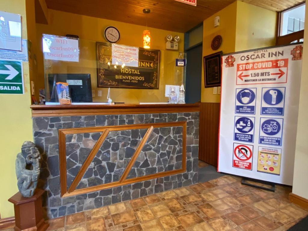 Hostal Oscar Inn Puno Exteriör bild